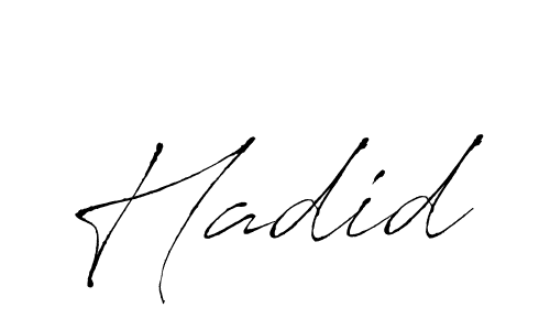 Hadid stylish signature style. Best Handwritten Sign (Antro_Vectra) for my name. Handwritten Signature Collection Ideas for my name Hadid. Hadid signature style 6 images and pictures png