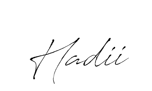 You should practise on your own different ways (Antro_Vectra) to write your name (Hadii) in signature. don't let someone else do it for you. Hadii signature style 6 images and pictures png
