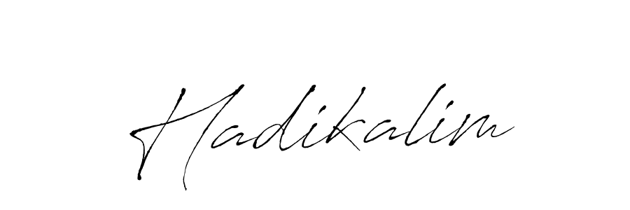 Hadikalim stylish signature style. Best Handwritten Sign (Antro_Vectra) for my name. Handwritten Signature Collection Ideas for my name Hadikalim. Hadikalim signature style 6 images and pictures png