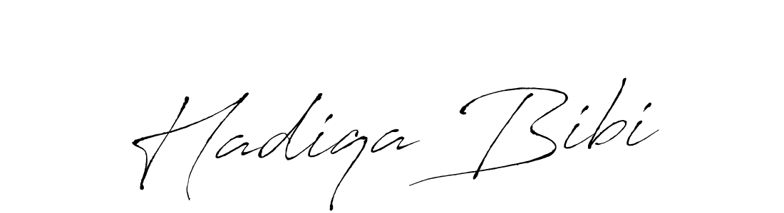 Create a beautiful signature design for name Hadiqa Bibi. With this signature (Antro_Vectra) fonts, you can make a handwritten signature for free. Hadiqa Bibi signature style 6 images and pictures png