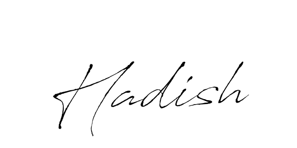 Similarly Antro_Vectra is the best handwritten signature design. Signature creator online .You can use it as an online autograph creator for name Hadish. Hadish signature style 6 images and pictures png