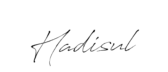 How to make Hadisul signature? Antro_Vectra is a professional autograph style. Create handwritten signature for Hadisul name. Hadisul signature style 6 images and pictures png