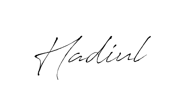 You should practise on your own different ways (Antro_Vectra) to write your name (Hadiul) in signature. don't let someone else do it for you. Hadiul signature style 6 images and pictures png