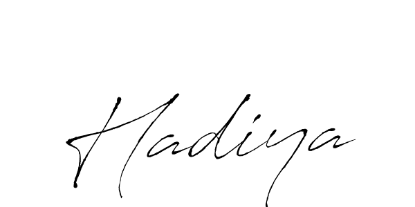 Make a beautiful signature design for name Hadiya. Use this online signature maker to create a handwritten signature for free. Hadiya signature style 6 images and pictures png