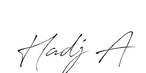 Also we have Hadj A name is the best signature style. Create professional handwritten signature collection using Antro_Vectra autograph style. Hadj A signature style 6 images and pictures png