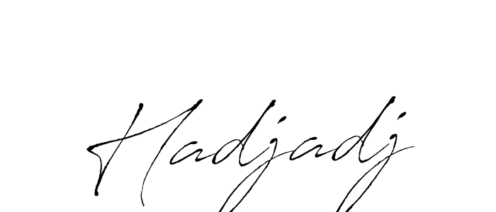 if you are searching for the best signature style for your name Hadjadj. so please give up your signature search. here we have designed multiple signature styles  using Antro_Vectra. Hadjadj signature style 6 images and pictures png