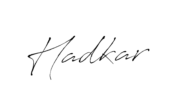 The best way (Antro_Vectra) to make a short signature is to pick only two or three words in your name. The name Hadkar include a total of six letters. For converting this name. Hadkar signature style 6 images and pictures png
