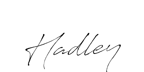 You should practise on your own different ways (Antro_Vectra) to write your name (Hadley) in signature. don't let someone else do it for you. Hadley signature style 6 images and pictures png