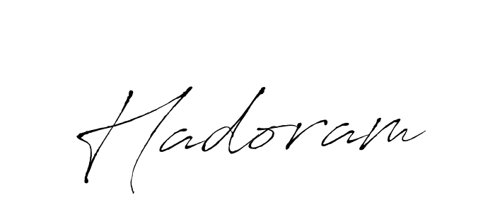 How to make Hadoram name signature. Use Antro_Vectra style for creating short signs online. This is the latest handwritten sign. Hadoram signature style 6 images and pictures png