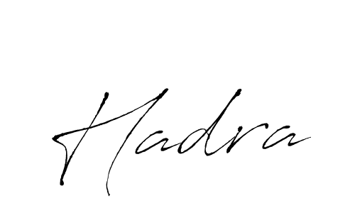 How to make Hadra signature? Antro_Vectra is a professional autograph style. Create handwritten signature for Hadra name. Hadra signature style 6 images and pictures png