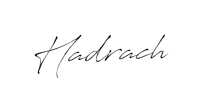 How to make Hadrach signature? Antro_Vectra is a professional autograph style. Create handwritten signature for Hadrach name. Hadrach signature style 6 images and pictures png