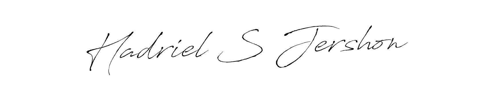 Also You can easily find your signature by using the search form. We will create Hadriel S Jershon name handwritten signature images for you free of cost using Antro_Vectra sign style. Hadriel S Jershon signature style 6 images and pictures png