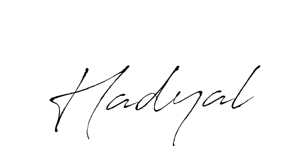 Also You can easily find your signature by using the search form. We will create Hadyal name handwritten signature images for you free of cost using Antro_Vectra sign style. Hadyal signature style 6 images and pictures png