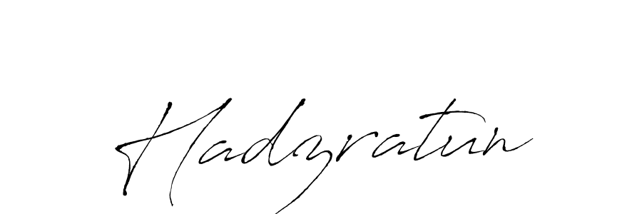 Make a beautiful signature design for name Hadzratun. With this signature (Antro_Vectra) style, you can create a handwritten signature for free. Hadzratun signature style 6 images and pictures png