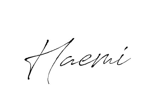 Also You can easily find your signature by using the search form. We will create Haemi name handwritten signature images for you free of cost using Antro_Vectra sign style. Haemi signature style 6 images and pictures png