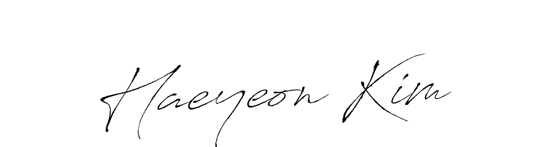 Antro_Vectra is a professional signature style that is perfect for those who want to add a touch of class to their signature. It is also a great choice for those who want to make their signature more unique. Get Haeyeon Kim name to fancy signature for free. Haeyeon Kim signature style 6 images and pictures png