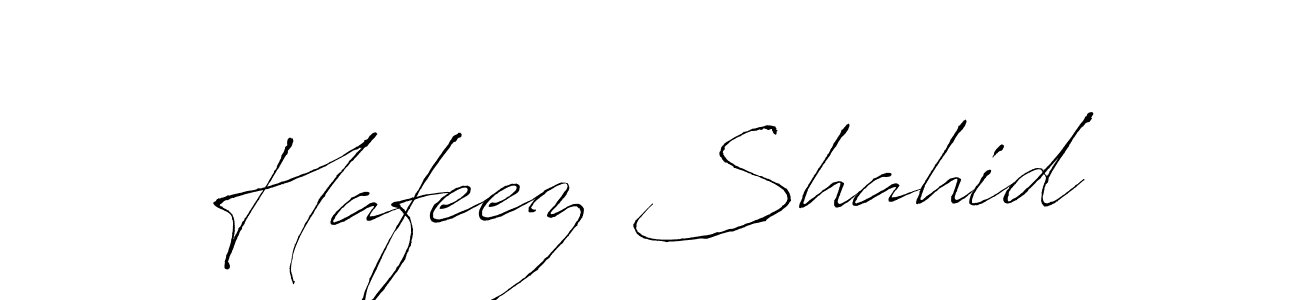 Use a signature maker to create a handwritten signature online. With this signature software, you can design (Antro_Vectra) your own signature for name Hafeez Shahid. Hafeez Shahid signature style 6 images and pictures png
