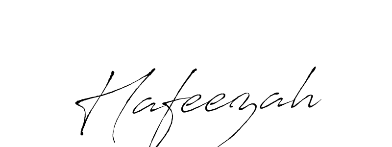 Also we have Hafeezah name is the best signature style. Create professional handwritten signature collection using Antro_Vectra autograph style. Hafeezah signature style 6 images and pictures png