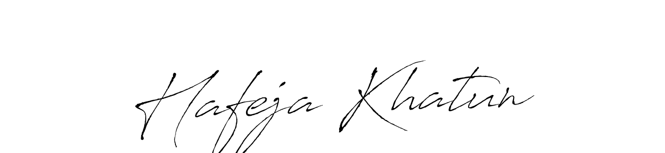 Create a beautiful signature design for name Hafeja Khatun. With this signature (Antro_Vectra) fonts, you can make a handwritten signature for free. Hafeja Khatun signature style 6 images and pictures png