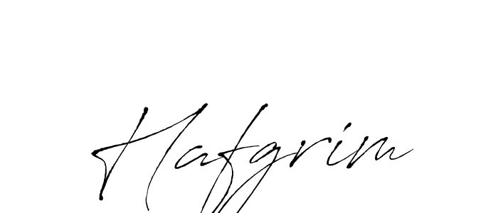 Hafgrim stylish signature style. Best Handwritten Sign (Antro_Vectra) for my name. Handwritten Signature Collection Ideas for my name Hafgrim. Hafgrim signature style 6 images and pictures png