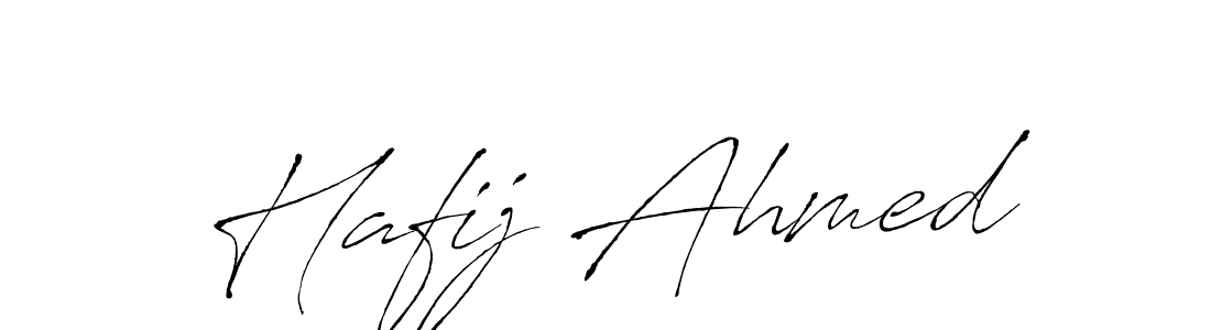 Hafij Ahmed stylish signature style. Best Handwritten Sign (Antro_Vectra) for my name. Handwritten Signature Collection Ideas for my name Hafij Ahmed. Hafij Ahmed signature style 6 images and pictures png