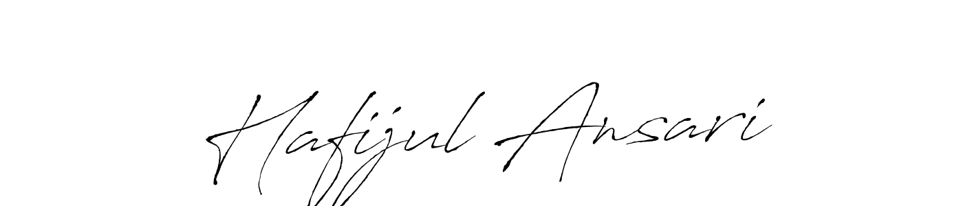 Also we have Hafijul Ansari name is the best signature style. Create professional handwritten signature collection using Antro_Vectra autograph style. Hafijul Ansari signature style 6 images and pictures png