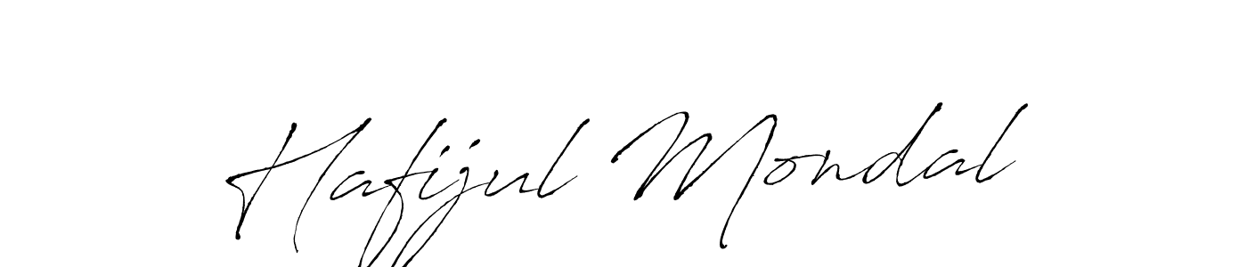 Design your own signature with our free online signature maker. With this signature software, you can create a handwritten (Antro_Vectra) signature for name Hafijul Mondal. Hafijul Mondal signature style 6 images and pictures png