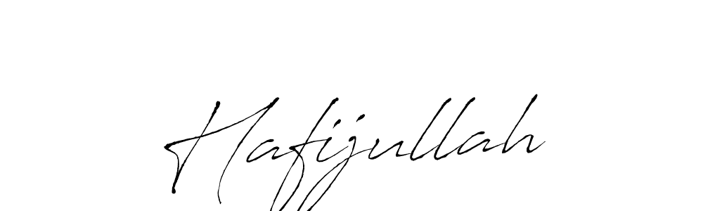 Create a beautiful signature design for name Hafijullah. With this signature (Antro_Vectra) fonts, you can make a handwritten signature for free. Hafijullah signature style 6 images and pictures png