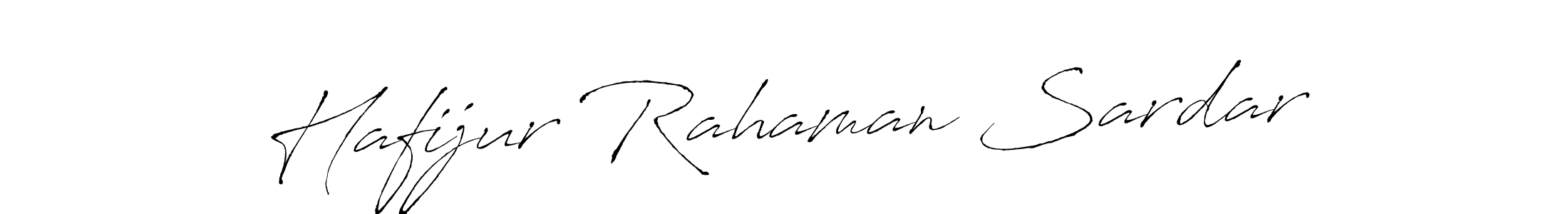 Use a signature maker to create a handwritten signature online. With this signature software, you can design (Antro_Vectra) your own signature for name Hafijur Rahaman Sardar. Hafijur Rahaman Sardar signature style 6 images and pictures png