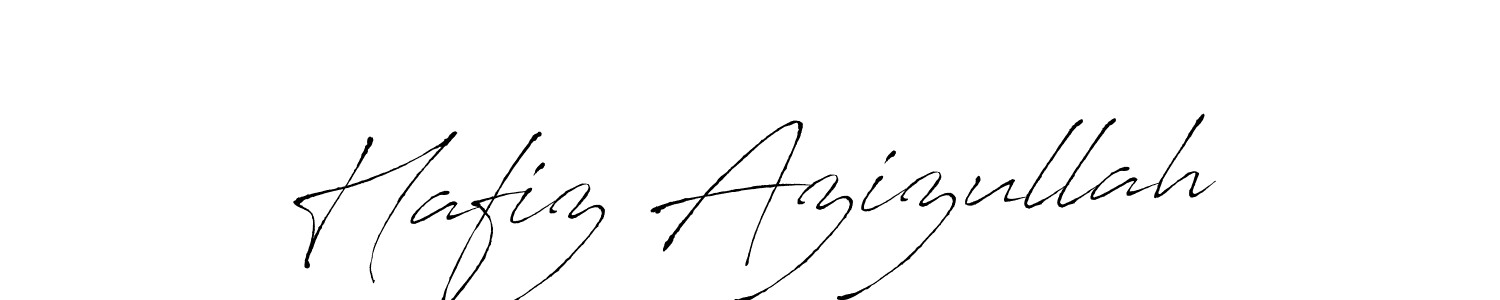 Hafiz Azizullah stylish signature style. Best Handwritten Sign (Antro_Vectra) for my name. Handwritten Signature Collection Ideas for my name Hafiz Azizullah. Hafiz Azizullah signature style 6 images and pictures png