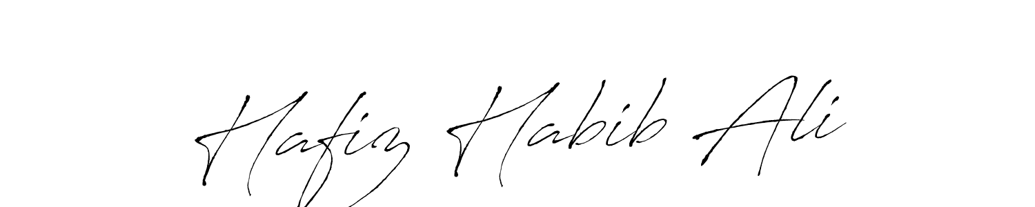 Also we have Hafiz Habib Ali name is the best signature style. Create professional handwritten signature collection using Antro_Vectra autograph style. Hafiz Habib Ali signature style 6 images and pictures png