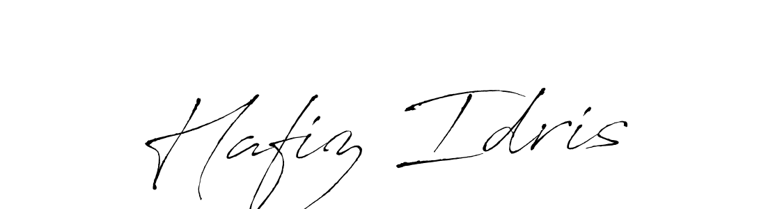 Create a beautiful signature design for name Hafiz Idris. With this signature (Antro_Vectra) fonts, you can make a handwritten signature for free. Hafiz Idris signature style 6 images and pictures png