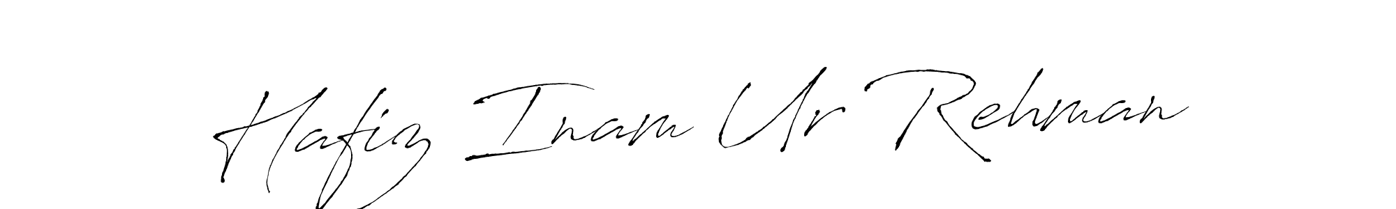 Also You can easily find your signature by using the search form. We will create Hafiz Inam Ur Rehman name handwritten signature images for you free of cost using Antro_Vectra sign style. Hafiz Inam Ur Rehman signature style 6 images and pictures png