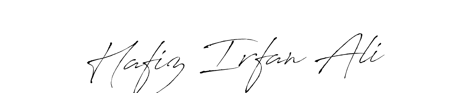 Similarly Antro_Vectra is the best handwritten signature design. Signature creator online .You can use it as an online autograph creator for name Hafiz Irfan Ali. Hafiz Irfan Ali signature style 6 images and pictures png