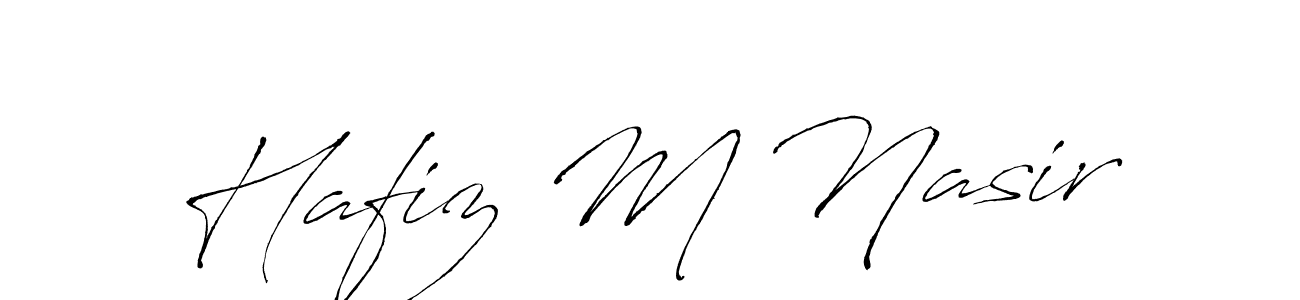 How to Draw Hafiz M Nasir signature style? Antro_Vectra is a latest design signature styles for name Hafiz M Nasir. Hafiz M Nasir signature style 6 images and pictures png