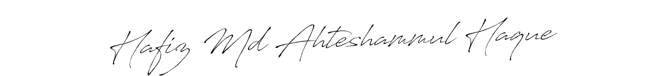 Make a beautiful signature design for name Hafiz Md Ahteshammul Haque. Use this online signature maker to create a handwritten signature for free. Hafiz Md Ahteshammul Haque signature style 6 images and pictures png