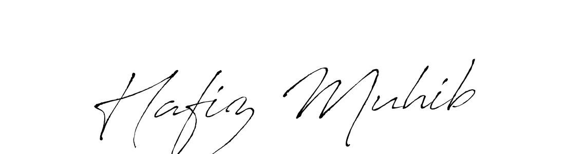 Also You can easily find your signature by using the search form. We will create Hafiz Muhib name handwritten signature images for you free of cost using Antro_Vectra sign style. Hafiz Muhib signature style 6 images and pictures png