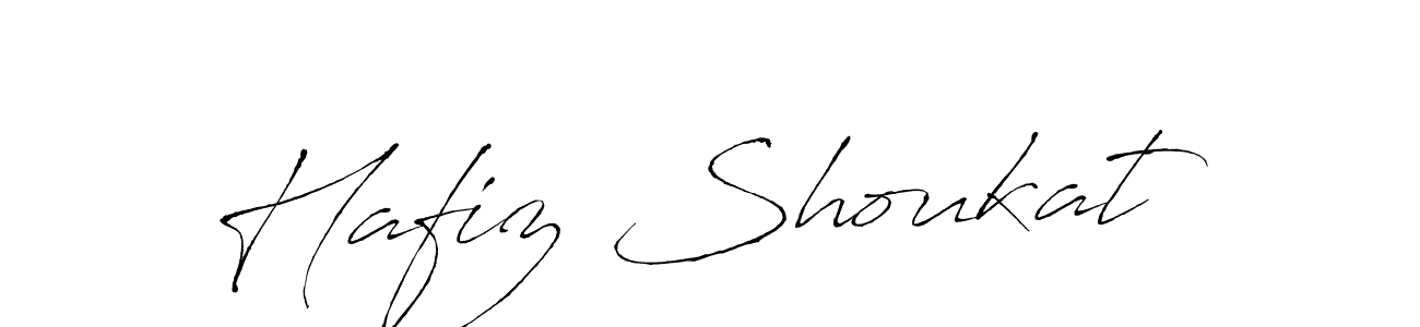 The best way (Antro_Vectra) to make a short signature is to pick only two or three words in your name. The name Hafiz Shoukat include a total of six letters. For converting this name. Hafiz Shoukat signature style 6 images and pictures png