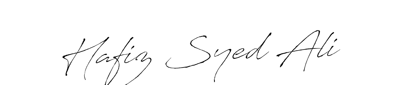 Use a signature maker to create a handwritten signature online. With this signature software, you can design (Antro_Vectra) your own signature for name Hafiz Syed Ali. Hafiz Syed Ali signature style 6 images and pictures png