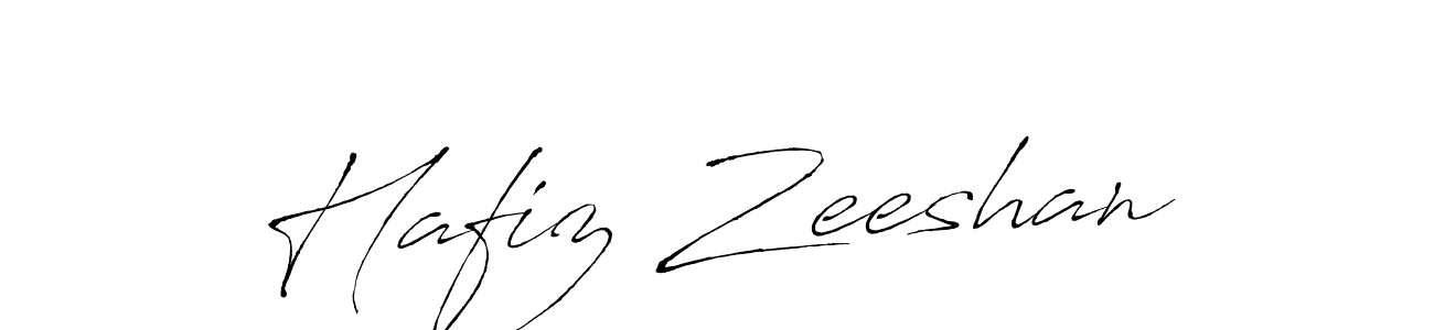 Make a beautiful signature design for name Hafiz Zeeshan. With this signature (Antro_Vectra) style, you can create a handwritten signature for free. Hafiz Zeeshan signature style 6 images and pictures png