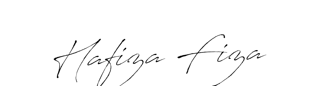 Also we have Hafiza Fiza name is the best signature style. Create professional handwritten signature collection using Antro_Vectra autograph style. Hafiza Fiza signature style 6 images and pictures png