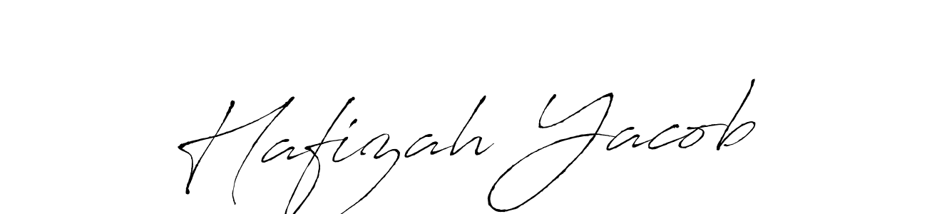 Antro_Vectra is a professional signature style that is perfect for those who want to add a touch of class to their signature. It is also a great choice for those who want to make their signature more unique. Get Hafizah Yacob name to fancy signature for free. Hafizah Yacob signature style 6 images and pictures png