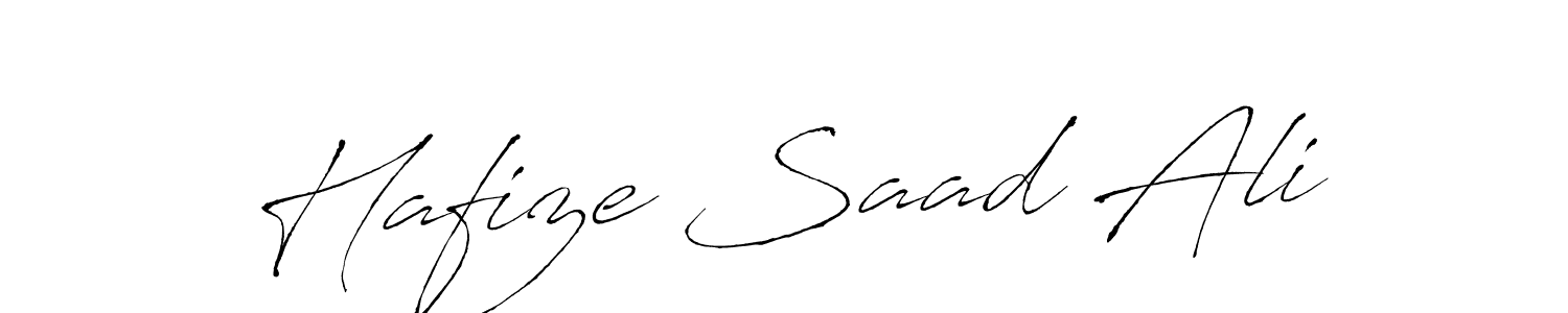 It looks lik you need a new signature style for name Hafize Saad Ali. Design unique handwritten (Antro_Vectra) signature with our free signature maker in just a few clicks. Hafize Saad Ali signature style 6 images and pictures png