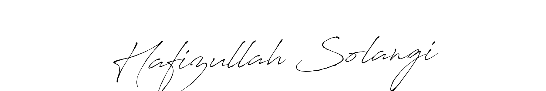 Similarly Antro_Vectra is the best handwritten signature design. Signature creator online .You can use it as an online autograph creator for name Hafizullah Solangi. Hafizullah Solangi signature style 6 images and pictures png