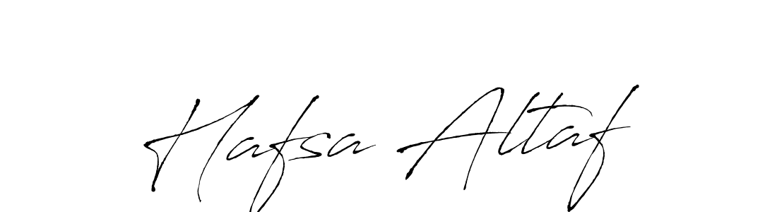 How to make Hafsa Altaf name signature. Use Antro_Vectra style for creating short signs online. This is the latest handwritten sign. Hafsa Altaf signature style 6 images and pictures png