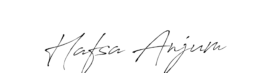 Also we have Hafsa Anjum name is the best signature style. Create professional handwritten signature collection using Antro_Vectra autograph style. Hafsa Anjum signature style 6 images and pictures png