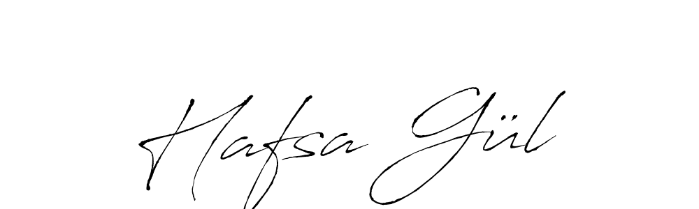 Design your own signature with our free online signature maker. With this signature software, you can create a handwritten (Antro_Vectra) signature for name Hafsa Gül. Hafsa Gül signature style 6 images and pictures png