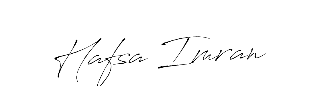 Hafsa Imran stylish signature style. Best Handwritten Sign (Antro_Vectra) for my name. Handwritten Signature Collection Ideas for my name Hafsa Imran. Hafsa Imran signature style 6 images and pictures png