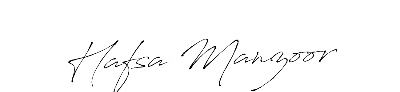Make a beautiful signature design for name Hafsa Manzoor. Use this online signature maker to create a handwritten signature for free. Hafsa Manzoor signature style 6 images and pictures png