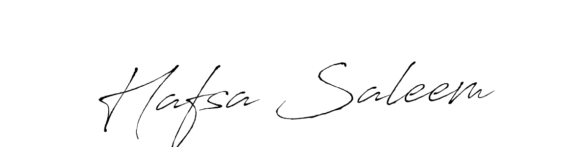 It looks lik you need a new signature style for name Hafsa Saleem. Design unique handwritten (Antro_Vectra) signature with our free signature maker in just a few clicks. Hafsa Saleem signature style 6 images and pictures png